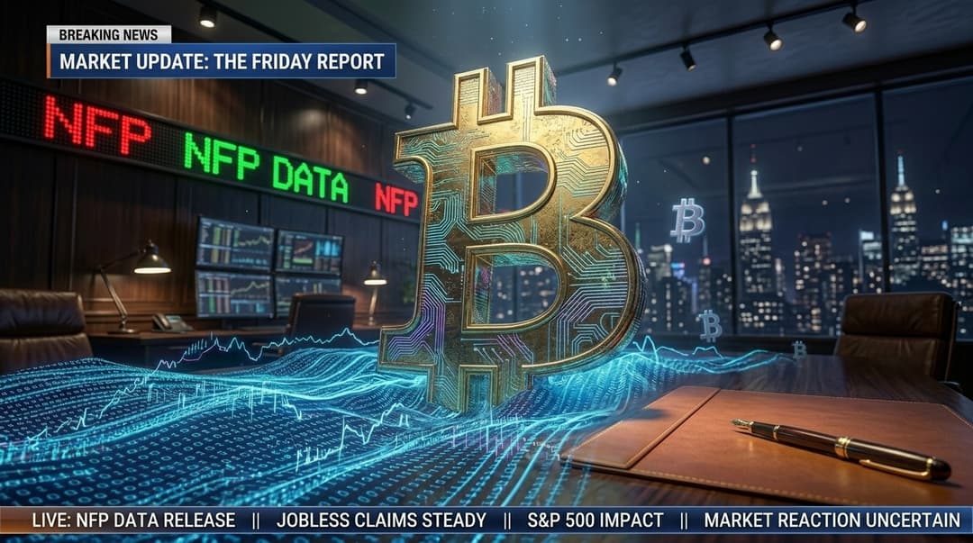 Crypto Market Braces for NFP: Will Friday’s Jobs Report Crush the Rally?